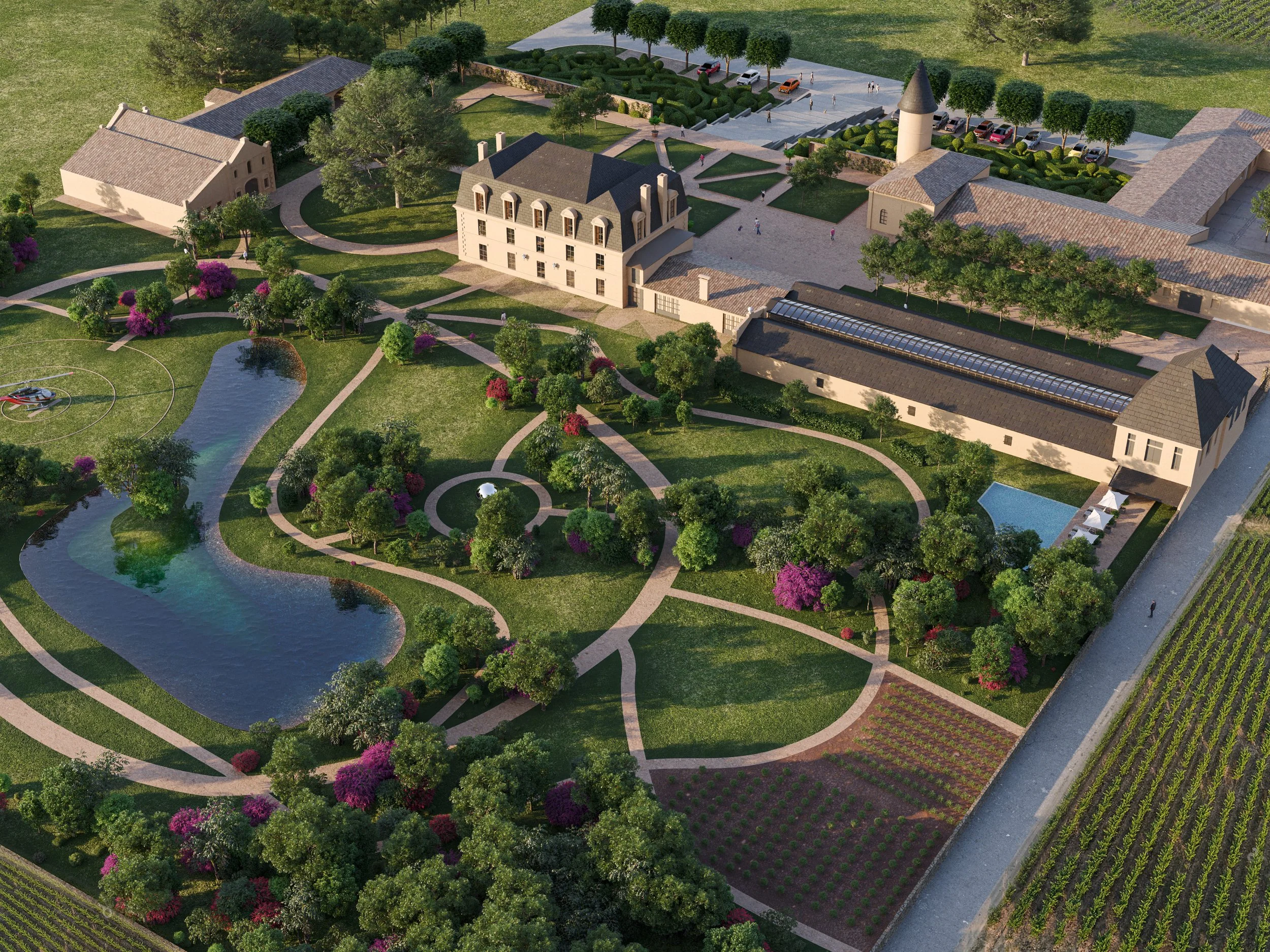 CHATEAU GUIRAUD — Studio Skyrta